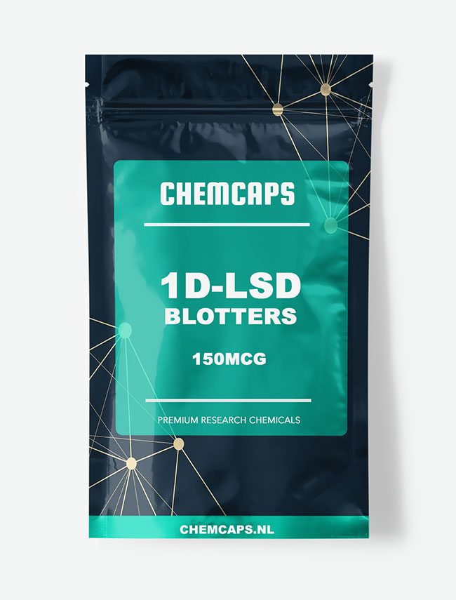 1D-LSD 150mcg Blotters kopen - Research chemical van CHEMCAPS
