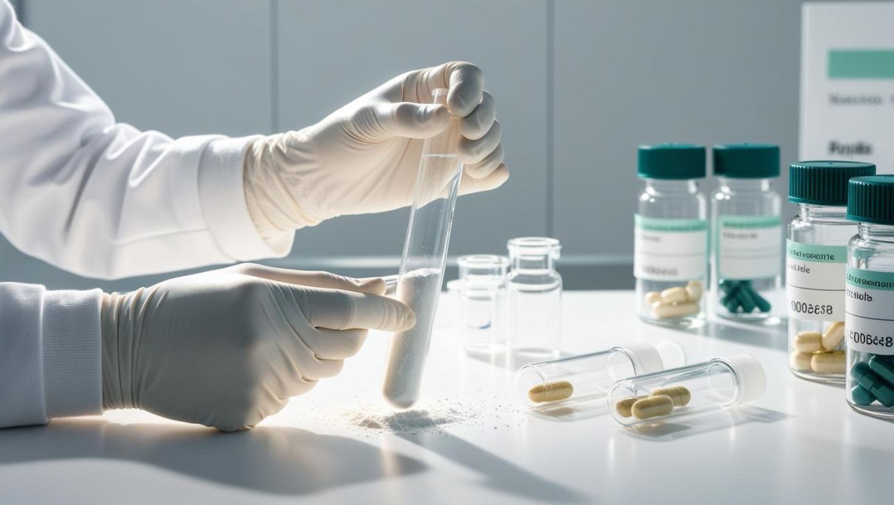 CHEMCAPS – Professioneel laboratorium met research chemicals in poeder, capsules en pellets
