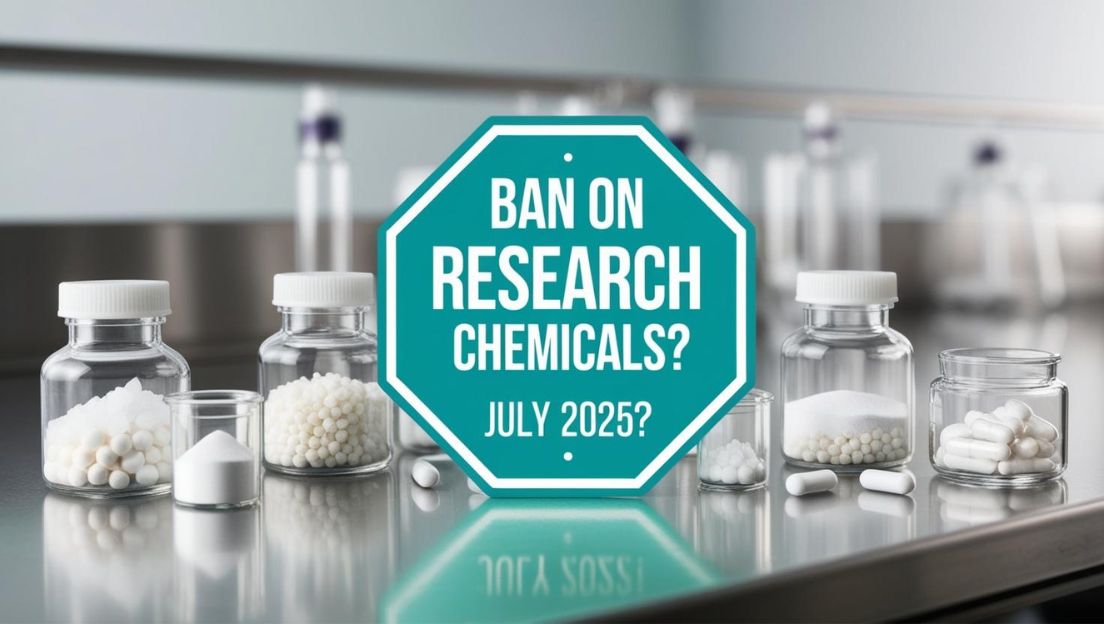Verbod op research chemicals / designer drugs - Juli 2025